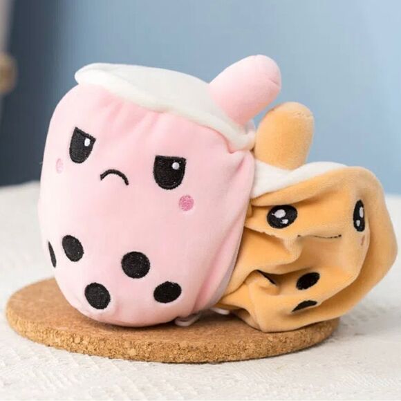 1 LEFT! Reversible Boba Plushie - Picture 1 of 8